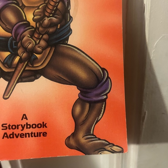 Vintage 1990 TMNT The Magic Crystal Teenage Mutant Ninja Turtles Storybook - Picture 9 of 12